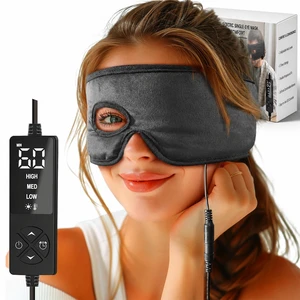 Single Eye Heating Pad for Eyelid cComfort, Electric Eye Warm Compress | 12V Safe Warmth: 3 Temps, 5 Auto-Off Timers & Thermostat. Skin-Friendly with Vision-Hole Design Single Eye Heating Pad for Eyelid cComfort, Electric Eye Warm Compress | 12V Safe Warmth: 3 Temps, 5 Auto-Off Timers & Thermostat. Skin-Friendly with Vision-Hole Design