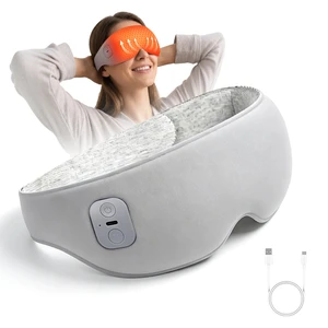 Heated Eye Mask Cordless Relieves Dry Eyes FatigueGrey | Premium Fabric Skin-Friendly, Cordless, 3 Heat Settings, Rechargeable, Ideal Gift for Women Men Heated Eye Mask Cordless Relieves Dry Eyes FatigueGrey | Premium Fabric Skin-Friendly, Cordless, 3 Heat Settings, Rechargeable, Ideal Gift for Women Men