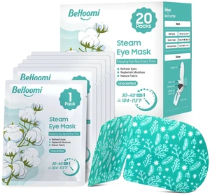 20 Packs Steam Eye Mask, Heated Eye Mask Warm Compress for Eyes, Disposable Self Heating Steam Mask for Home, Sleep, Spa, Travel Essentials & Relaxation Gifts for Women (Unscented) 20 Packs Steam Eye Mask, Heated Eye Mask Warm Compress for Eyes, Disposable Self Heating Steam Mask for Home, Sleep, Spa, Travel Essentials & Relaxation Gifts for Women (Unscented)