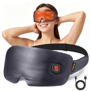 Heated Eye Mask for Dry Eyes Silk Cordless Warm Eye Compress Daily Eye Care | Soothing Relief for Migraine & Tired Eyes, Multi Scene Use for Home Office Travel, Rechargeable & Washable, Gray Heated Eye Mask for Dry Eyes Silk Cordless Warm Eye Compress Daily Eye Care | Soothing Relief for Migraine & Tired Eyes, Multi Scene Use for Home Office Travel, Rechargeable & Washable, Gray