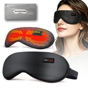 Heated Eye Mask for Dry Eyes Relief, Precise Heating Fits Eyelids,FSA-HSA Eligible,Engineered Cordless Warm Eye Compress for MGD, Styes, Slimmer Silk Sleep Eyeshade,Washable, Rechargeable Heated Eye Mask for Dry Eyes Relief, Precise Heating Fits Eyelids,FSA-HSA Eligible,Engineered Cordless Warm Eye Compress for MGD, Styes, Slimmer Silk Sleep Eyeshade,Washable, Rechargeable