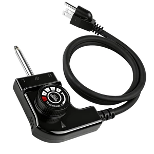Electric Skillet Cord Replacement with Adjustable Thermostat Power Cord for Bella, Masterbuilt, Hamilton Beach Griddles, Grills, and Smokers Electric Skillet Cord Replacement with Adjustable Thermostat Power Cord for Bella, Masterbuilt, Hamilton Beach Griddles, Grills, and Smokers