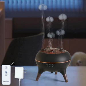 Essential Oil Diffuser 250ML Dancing Jellyfish Aromatherapy Diffuser Humidifier with 7 Colors LED Lights,Remote Control,Plug in for Bedroom,Office (Black) Essential Oil Diffuser 250ML Dancing Jellyfish Aromatherapy Diffuser Humidifier with 7 Colors LED Lights,Remote Control,Plug in for Bedroom,Office (Black)