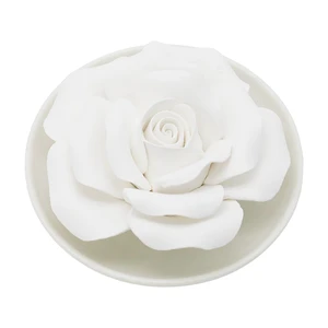 Flower Rose Ceramic Essential Oil Mini Diffuser, Ceramic Pallet A | Handmade Flower Rose Ceramic Non-Electric Passive Aromatherapy Diffuser, Decorative Diffusers for Desk/Office/Home Room/Gift Flower Rose Ceramic Essential Oil Mini Diffuser, Ceramic Pallet A | Handmade Flower Rose Ceramic Non-Electric Passive Aromatherapy Diffuser, Decorative Diffusers for Desk/Office/Home Room/Gift