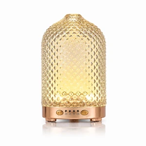 Essential Oil Diffuser for Home, 120ML Dimond Glass | 7 Color Lights, Quiet Aromatheray Diffuser, Timer & Auto-Shut-Off for Bedroom & Living Room, Home Decor and Gift for Women Essential Oil Diffuser for Home, 120ML Dimond Glass | 7 Color Lights, Quiet Aromatheray Diffuser, Timer & Auto-Shut-Off for Bedroom & Living Room, Home Decor and Gift for Women