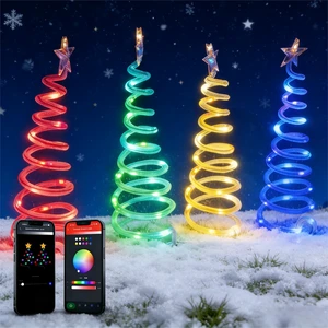 4 Pack Christmas Pathway Lights Outdoor, Spiral Christmas Tree Path Lights, Waterproof Yard Decorations, Spiral Lighted Christmas Tree Lights for Pathway, Patio, Backyard, Garden, Party Holiday Decor 4 Pack Christmas Pathway Lights Outdoor, Spiral Christmas Tree Path Lights, Waterproof Yard Decorations, Spiral Lighted Christmas Tree Lights for Pathway, Patio, Backyard, Garden, Party Holiday Decor