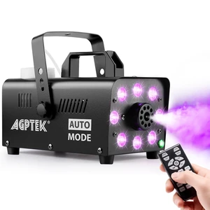 Fog Machine, 12 Colors, 600W Smoke Machine, Low Fluid Auto Shutoff | 4000CFM, Auto Mode&Wireless Remote, RGB Effect, Dry Run Protect, Wedding, Halloween, Party, DJ Stage, Indoor&Outdoor Use Fog Machine, 12 Colors, 600W Smoke Machine, Low Fluid Auto Shutoff | 4000CFM, Auto Mode&Wireless Remote, RGB Effect, Dry Run Protect, Wedding, Halloween, Party, DJ Stage, Indoor&Outdoor Use