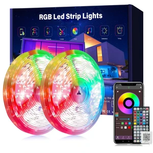 130 ft LED Lights for Bedroom (2 Rolls of 65ft) | Music Sync RGB LED Strip Lights with APP & Remote Control LED Lights for Room Home Party Christmas Wall Decor 130 ft LED Lights for Bedroom (2 Rolls of 65ft) | Music Sync RGB LED Strip Lights with APP & Remote Control LED Lights for Room Home Party Christmas Wall Decor