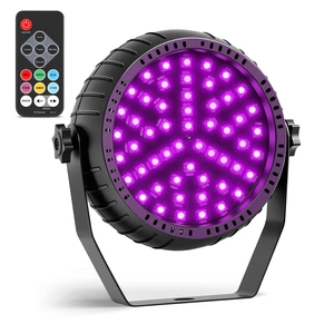 Strobe Lights Halloween, Mini Strobe Light for Parties 1Pack | Sound Activated | Remote Control | 54 RGB LED Flash Light for DJ Stage Wedding Club | Adjustable Speed | Plug-In | Full Color Strobe Lights Halloween, Mini Strobe Light for Parties 1Pack | Sound Activated | Remote Control | 54 RGB LED Flash Light for DJ Stage Wedding Club | Adjustable Speed | Plug-In | Full Color