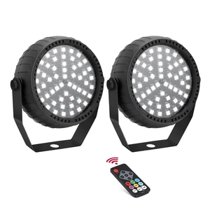 Strobe Lights Halloween, Colorful Strobe Light for Parties, Super-Bright 54 RGB LED Mini Strobe Lights with Remote Control Sound Activated, Plug-in Flash Light for Room DJ Stage Wedding 2Pack Strobe Lights Halloween, Colorful Strobe Light for Parties, Super-Bright 54 RGB LED Mini Strobe Lights with Remote Control Sound Activated, Plug-in Flash Light for Room DJ Stage Wedding 2Pack