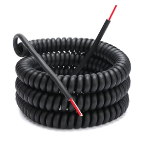 4-20-2 Wire Coil Cord 20/2 20 Foot Coiled Extension Cord | 18AWG/2 18/2 2C Retractable Spring Coil Wire, Heavy Duty Cable for Industrial Home Use 4-20-2 Wire Coil Cord 20/2 20 Foot Coiled Extension Cord | 18AWG/2 18/2 2C Retractable Spring Coil Wire, Heavy Duty Cable for Industrial Home Use