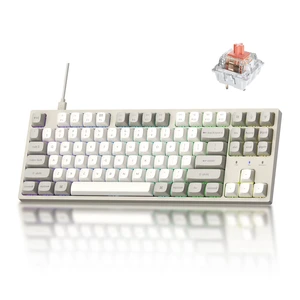C1 Pro 8K Wired Custom Keyboard, RGB Backlit, Silent Red Switch | TKL Layout, 8K Hz, Hot-Swappable Keychron Silent Red Switch, Launcher Support, PBT Keycaps Compatible for Mac Windows Linux C1 Pro 8K Wired Custom Keyboard, RGB Backlit, Silent Red Switch | TKL Layout, 8K Hz, Hot-Swappable Keychron Silent Red Switch, Launcher Support, PBT Keycaps Compatible for Mac Windows Linux
