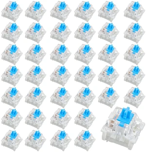 40 Pcs Mechanical Keyboard Switches 3 Pin Blue Keyboard Clicker Replacement Clicky Switches Dustproof Clicker Pre-Lubricated Keyboards Accessories for Mechanical Gaming Keyboards 40 Pcs Mechanical Keyboard Switches 3 Pin Blue Keyboard Clicker Replacement Clicky Switches Dustproof Clicker Pre-Lubricated Keyboards Accessories for Mechanical Gaming Keyboards