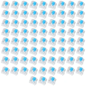 72 Pieces Blue Mechanical Keyboard Switches, 3 Pin Pre-Lubricated Clicky Key Switches, Dustproof and Waterproof Keyboard Accessories for Mechanical Gaming Keyboard 72 Pieces Blue Mechanical Keyboard Switches, 3 Pin Pre-Lubricated Clicky Key Switches, Dustproof and Waterproof Keyboard Accessories for Mechanical Gaming Keyboard