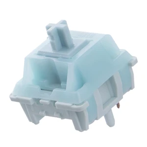 Creamy Jade 45gf Gaming Keyboard Switches, 100 PCS Linear Switch, 5-Pin Pre-Lubed Switch, with PC/PA66 Case, POK Stem, Compatible with MX Keycaps for Mechanical Keyboard Creamy Jade 45gf Gaming Keyboard Switches, 100 PCS Linear Switch, 5-Pin Pre-Lubed Switch, with PC/PA66 Case, POK Stem, Compatible with MX Keycaps for Mechanical Keyboard