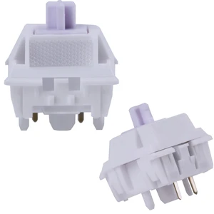 35pcs Morandi 5-Pin Linear Mechanical Keyboard Switches for Mechanical Keyboard, Focused Bottom-Out Feedback and Crisp, High-Transmittance PMMA Light Guide, Even RGB Illumination 35pcs Morandi 5-Pin Linear Mechanical Keyboard Switches for Mechanical Keyboard, Focused Bottom-Out Feedback and Crisp, High-Transmittance PMMA Light Guide, Even RGB Illumination