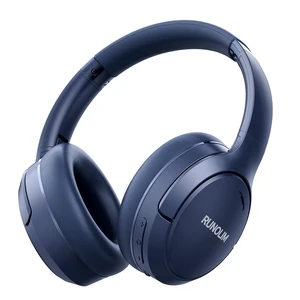 Active Noise Cancelling Headphones, Wireless Bluetooth Over Ear (Blue) Active Noise Cancelling Headphones, Wireless Bluetooth Over Ear (Blue)