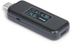 USB-C Power Tester, Digital Multimeter, 240W PD (USBC-PWRTESTER) | Bi-Directional Voltage and Current Meter, Cable and Port Tester, USB 10Gbps, EPR, USB 10Gbps Pass-Through, Male to Female USB-C Power Tester, Digital Multimeter, 240W PD (USBC-PWRTESTER) | Bi-Directional Voltage and Current Meter, Cable and Port Tester, USB 10Gbps, EPR, USB 10Gbps Pass-Through, Male to Female
