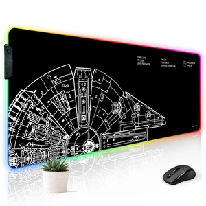Desk Mat for Keyboard Extra Large Gaming RGB Mouse Pad, Wars | LED Desktop Mat, 14 Light, Cute, Computer, Desk Top. XL, XXL Long, Big, Cool, Modern, Design, Unique, for Men, Boys, Gamer Desk Mat for Keyboard Extra Large Gaming RGB Mouse Pad, Wars | LED Desktop Mat, 14 Light, Cute, Computer, Desk Top. XL, XXL Long, Big, Cool, Modern, Design, Unique, for Men, Boys, Gamer