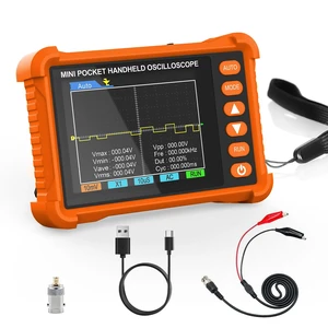 Mini Handheld Digital Oscilloscope - 250 kHz Bandwidth, 2.5 MSa/s Sampling, 2.8" LCD, AUTO/Normal/Single Trigger, ±40 V Input (X1), Portable Pocket Scope for Electronics Repair & Education Mini Handheld Digital Oscilloscope - 250 kHz Bandwidth, 2.5 MSa/s Sampling, 2.8" LCD, AUTO/Normal/Single Trigger, ±40 V Input (X1), Portable Pocket Scope for Electronics Repair & Education