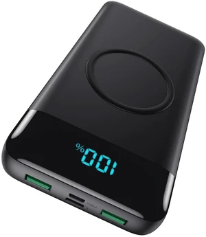 Wireless Portable Charger 30800mAh,15W Wireless Charging 25W PD QC4.0 Fast Charging USB-C Power Bank, 4 Output Travel Essential External Battery Pack Compatible with iPhone 17/16/15/14,Galaxy,Android Wireless Portable Charger 30800mAh,15W Wireless Charging 25W PD QC4.0 Fast Charging USB-C Power Bank, 4 Output Travel Essential External Battery Pack Compatible with iPhone 17/16/15/14,Galaxy,Android