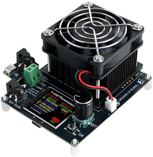 120W Mini Electronic Load Tester Constant Current Discharge Module | Battery Load Tester with Color Screen for Li-ion Capacity Data Monitoring 120W Mini Electronic Load Tester Constant Current Discharge Module | Battery Load Tester with Color Screen for Li-ion Capacity Data Monitoring