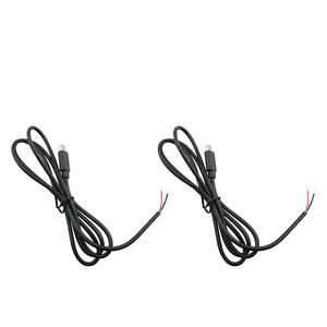 USB Type-C Pigtail Cable 2PCS 1m/3.2ft 22AWG USB-C Plug to 2 Pin Bare Wire Open End Connector for DIY, Type C Male USB Type-C Pigtail Cable 2PCS 1m/3.2ft 22AWG USB-C Plug to 2 Pin Bare Wire Open End Connector for DIY, Type C Male
