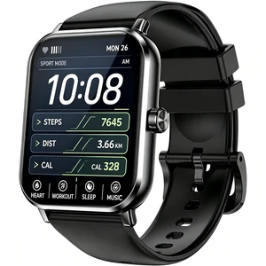Smart Watch for Men Women,1.83" HD IPS Fitness Tracker for iOS Android | 120+ Sports Modes, Bluetooth Call, Heart Rate Sleep Monitor, IP67 Waterproof, 350mAh Long Battery, Music Control Smart Watch for Men Women,1.83" HD IPS Fitness Tracker for iOS Android | 120+ Sports Modes, Bluetooth Call, Heart Rate Sleep Monitor, IP67 Waterproof, 350mAh Long Battery, Music Control