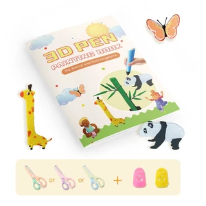 3D Printing Drawing Book - Animal and Plant Kingdom Theme | 40+ DIY Drawing Templates | Progressive Learning | Includes Clear Mat, Finger Caps and a Child-Safe Scissors | Great Gift for Kids 3D Printing Drawing Book - Animal and Plant Kingdom Theme | 40+ DIY Drawing Templates | Progressive Learning | Includes Clear Mat, Finger Caps and a Child-Safe Scissors | Great Gift for Kids