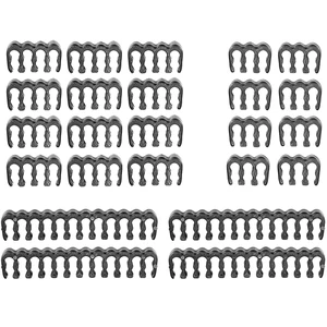 24 Pieces Set = 24-pin x 4, 8-pin x 12, 6-pin x 8 for 3 mm up to 3.4 mm/0.13inch- Black(3.4 mm/0.13inch)-CM245 24 Pieces Set = 24-pin x 4, 8-pin x 12, 6-pin x 8 for 3 mm up to 3.4 mm/0.13inch- Black(3.4 mm/0.13inch)-CM245