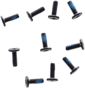 10X M2x6mm Phillips Flat-Head Screws w/Nickel Replacement for Dell HP Acer Lenovo ASUS Laptop, Bottom Case, 2.5" SATA Caddy Sled 10X M2x6mm Phillips Flat-Head Screws w/Nickel Replacement for Dell HP Acer Lenovo ASUS Laptop, Bottom Case, 2.5" SATA Caddy Sled