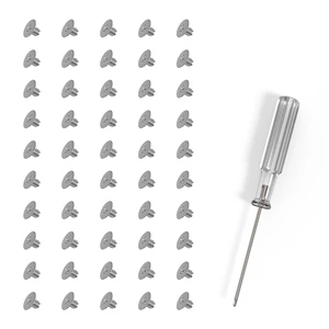 M.2 NVME SSD Screws Kit, 50pcs M.2 NVME Mounting Screws for M.2 NVME SSD Mounting M.2 NVME SSD Screws Kit, 50pcs M.2 NVME Mounting Screws for M.2 NVME SSD Mounting