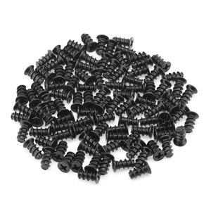 100 Black Computer Case Fan Screws, M5x10mm Mounting Screws 100 Black Computer Case Fan Screws, M5x10mm Mounting Screws