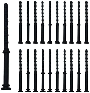 20PCS PC Case Fans Computer Cooling Fan Mount Screws, CPU Fan Mounting Pin Rivet Black Soft Rubber Reducing Noise Anti-Vibration Screws 65mm / 2.56in 20PCS PC Case Fans Computer Cooling Fan Mount Screws, CPU Fan Mounting Pin Rivet Black Soft Rubber Reducing Noise Anti-Vibration Screws 65mm / 2.56in