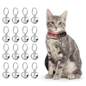 12 Pack Copper Cat Bell, 12mm, Silver | Anti-Lost Training and Safety Bells, For Cat and Dog Collars, DIY Craft Projects, Holiday 12 Pack Copper Cat Bell, 12mm, Silver | Anti-Lost Training and Safety Bells, For Cat and Dog Collars, DIY Craft Projects, Holiday