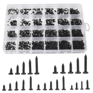 10 Kinds Small Multi-Purpose M1 M1.2 M1.4 M1.7 Phillips Head Micro Screws Self-Tapping Electronic Screws Assortment Kit Pack of 1000 10 Kinds Small Multi-Purpose M1 M1.2 M1.4 M1.7 Phillips Head Micro Screws Self-Tapping Electronic Screws Assortment Kit Pack of 1000