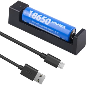 18650 Battery Charger, Suitable for Lithium Battery 18650 20700 10440 14500 18500 16340 17500 Battery Charger, USB Single Slot li-ion Rechargeable Battery Charger (Battery not Included) 18650 Battery Charger, Suitable for Lithium Battery 18650 20700 10440 14500 18500 16340 17500 Battery Charger, USB Single Slot li-ion Rechargeable Battery Charger (Battery not Included)