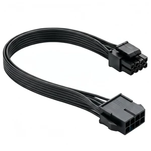 CPU 8 Pin Extension Cable (4+4) Male to Female 18AWG ATX 12V EPS Power Adapter for Motherboard, 9.5-inch (24cm) Sleeved Cord for PSU with 8 Pin/4 Pin Port (2-Pack) CPU 8 Pin Extension Cable (4+4) Male to Female 18AWG ATX 12V EPS Power Adapter for Motherboard, 9.5-inch (24cm) Sleeved Cord for PSU with 8 Pin/4 Pin Port (2-Pack)