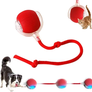 2025 New Interactive Dog Cat Toys Balls,Interactive Rolling Ball Cat Toy, 360° Smart Automatic Rolling Pet Ball, Fast Moving Toy for Dog and Cat(Red) 2025 New Interactive Dog Cat Toys Balls,Interactive Rolling Ball Cat Toy, 360° Smart Automatic Rolling Pet Ball, Fast Moving Toy for Dog and Cat(Red)