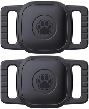 2 Pack Dog Collar Holder Case for UGREEN FineTrack Tracker Tags, Waterproof & Anti-Lost, Durable Silicone Case for UGREEN Tags for Cat & Pet Collars, Lightweight, Easy to Install, Black 2 Pack Dog Collar Holder Case for UGREEN FineTrack Tracker Tags, Waterproof & Anti-Lost, Durable Silicone Case for UGREEN Tags for Cat & Pet Collars, Lightweight, Easy to Install, Black