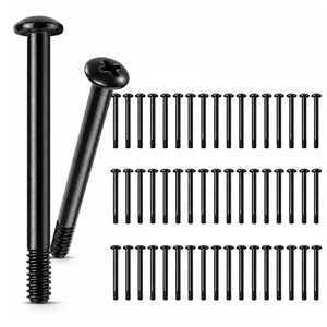 Fan Mounting Screw,32x35mm,Black,60pcs | Radiator,Water-Cooled,Exhaust Fixing,Long Screw Fan Mounting Screw,32x35mm,Black,60pcs | Radiator,Water-Cooled,Exhaust Fixing,Long Screw