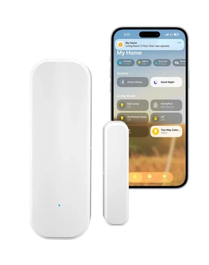 Zigbee Door and Window Sensor, Wireless Mini Contact Sensor | Home Automation, Requires Colorpanda Hub, Zigbee Connection, Kid Safety, Compatible with HomeKit, Alexa, Works with IFTTT Zigbee Door and Window Sensor, Wireless Mini Contact Sensor | Home Automation, Requires Colorpanda Hub, Zigbee Connection, Kid Safety, Compatible with HomeKit, Alexa, Works with IFTTT