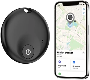 Air Tracker Tags 1 Pack,Bluetooth Tracker Tag, Item Finder Works with Apple Find My App, Trakcer Tag Locator for Your Keys, Wallet, Luggage, Backpack, and More (iOS only)Black 1 Pack Air Tracker Tags 1 Pack,Bluetooth Tracker Tag, Item Finder Works with Apple Find My App, Trakcer Tag Locator for Your Keys, Wallet, Luggage, Backpack, and More (iOS only)Black 1 Pack