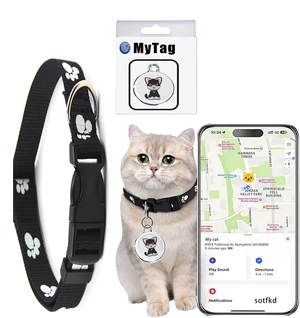 Cat Tracker Collar-Cat GPS Tracker-Cat Collar-GPS Tracker for Cats | Dual-System Tracker | Android and iOS Universal | No Monthly Fee | Waterproof | Works with Any Collar Cat Tracker Collar-Cat GPS Tracker-Cat Collar-GPS Tracker for Cats | Dual-System Tracker | Android and iOS Universal | No Monthly Fee | Waterproof | Works with Any Collar