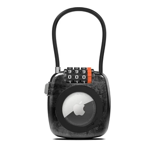 AirTag Holder for Luggage Tracking, Compatible with Apple AirTag Holder, Combination Lock Air Tag Case for Keychain, Kids, Car, Suitcase, Backpack Anti-Lost Tracking, GPS Tracker Tag Case AirTag Holder for Luggage Tracking, Compatible with Apple AirTag Holder, Combination Lock Air Tag Case for Keychain, Kids, Car, Suitcase, Backpack Anti-Lost Tracking, GPS Tracker Tag Case
