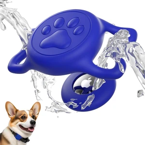 for AirTag Dog Collar Holder - IP68 Waterproof | Compatible with Apple Air Tags, Durable & Lightweight Silicone Air TagHolder for Pet Collars (Blue1, 1 Pack) for AirTag Dog Collar Holder - IP68 Waterproof | Compatible with Apple Air Tags, Durable & Lightweight Silicone Air TagHolder for Pet Collars (Blue1, 1 Pack)