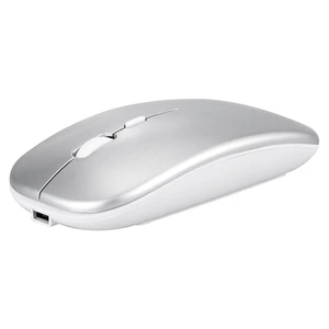 Wireless Bluetooth Mouse for Apple iPad MacBook Air Pro Neo Mac Mini Tablet | Dual-Mode Rechargeable 2.4G USB + Bluetooth Mouse for iPhone Android Samsung Phone Laptop Computer PC Desktop Portable Wireless Bluetooth Mouse for Apple iPad MacBook Air Pro Neo Mac Mini Tablet | Dual-Mode Rechargeable 2.4G USB + Bluetooth Mouse for iPhone Android Samsung Phone Laptop Computer PC Desktop Portable