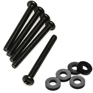 6-32 UNC Extra Long 1-3/8" (34mm) Computer Radiator Fans Screws Set for 25mm and 30mm Fans - 20 Screws and 20 Washers 6-32 UNC Extra Long 1-3/8" (34mm) Computer Radiator Fans Screws Set for 25mm and 30mm Fans - 20 Screws and 20 Washers
