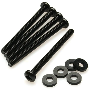 6-32 UNC Extra Long 1-3/4" (43mm) Computer Radiator Fan Screws Set for 30mm and 38mm Fans - 20 Screws and 20 Washers 6-32 UNC Extra Long 1-3/4" (43mm) Computer Radiator Fan Screws Set for 30mm and 38mm Fans - 20 Screws and 20 Washers