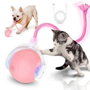 Cat Toys for Indoor Cats Smart Automatic Ball Moving Chase Dogs Toy, Pink | Ball Rolling for Bored Kitten Pet, Upgraded Speedy Moving Chase Dogs Toy Cat Toys for Indoor Cats Smart Automatic Ball Moving Chase Dogs Toy, Pink | Ball Rolling for Bored Kitten Pet, Upgraded Speedy Moving Chase Dogs Toy